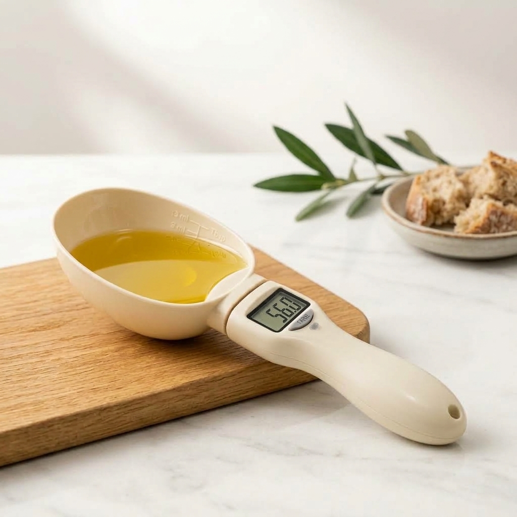 800g Hassas Dijital Mutfak Ölçü Kaşık Terazisi (0.1g Hassasiyet)